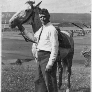 Osadnik na Ziemiach Zachodnich Stanisław Nowicki Duszniki Zdrój 1950 rok