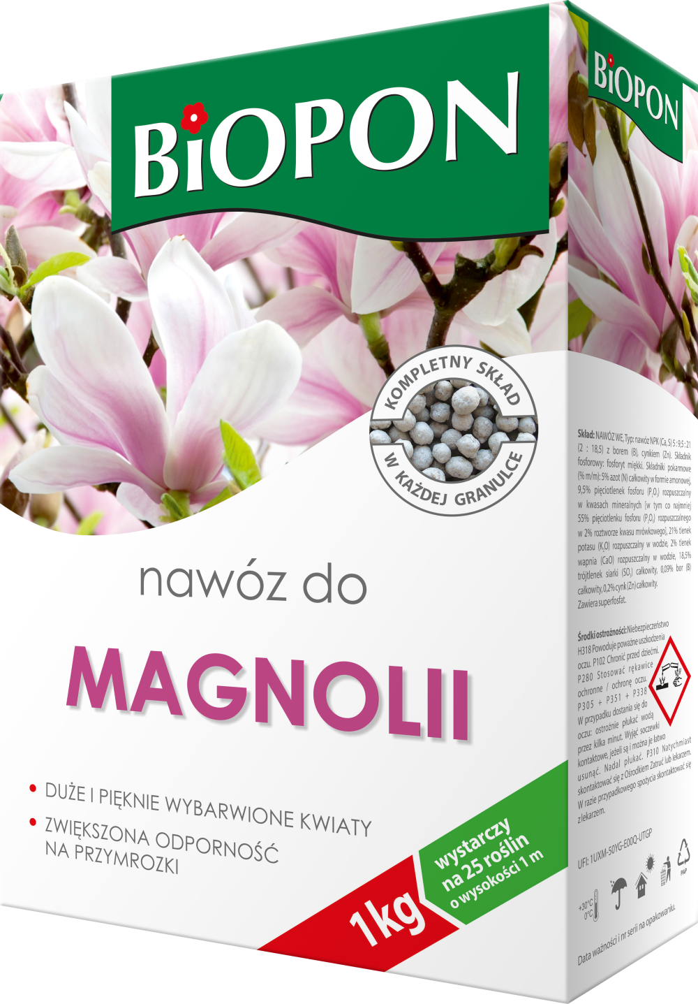 agra nowa ogrodniczy biopon nawóz do magnolii